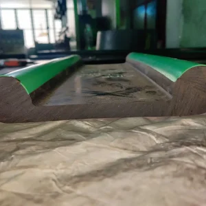 Double Bulb Teflon cladded Rubber seal